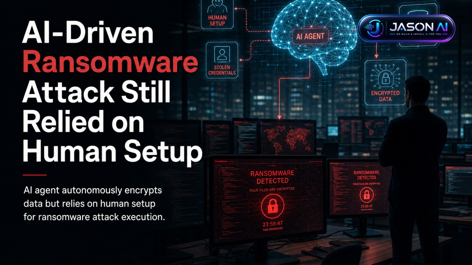AI-Driven Ransomware Attack Still Relied on Human Setup