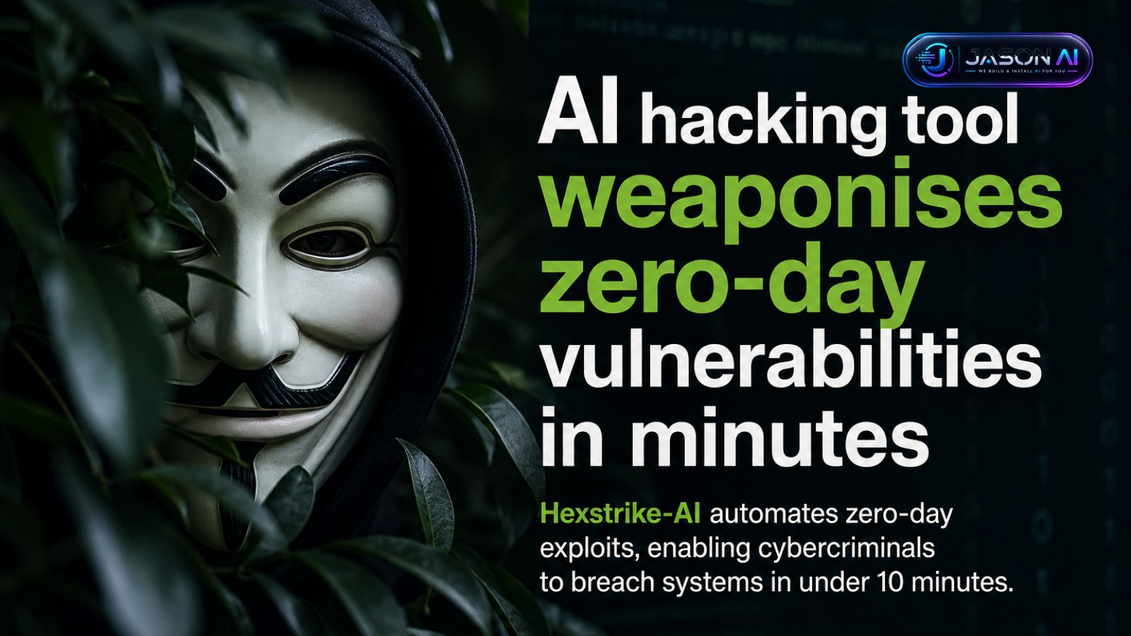 AI hacking tool weaponises zero-day vulnerabilities in minutes