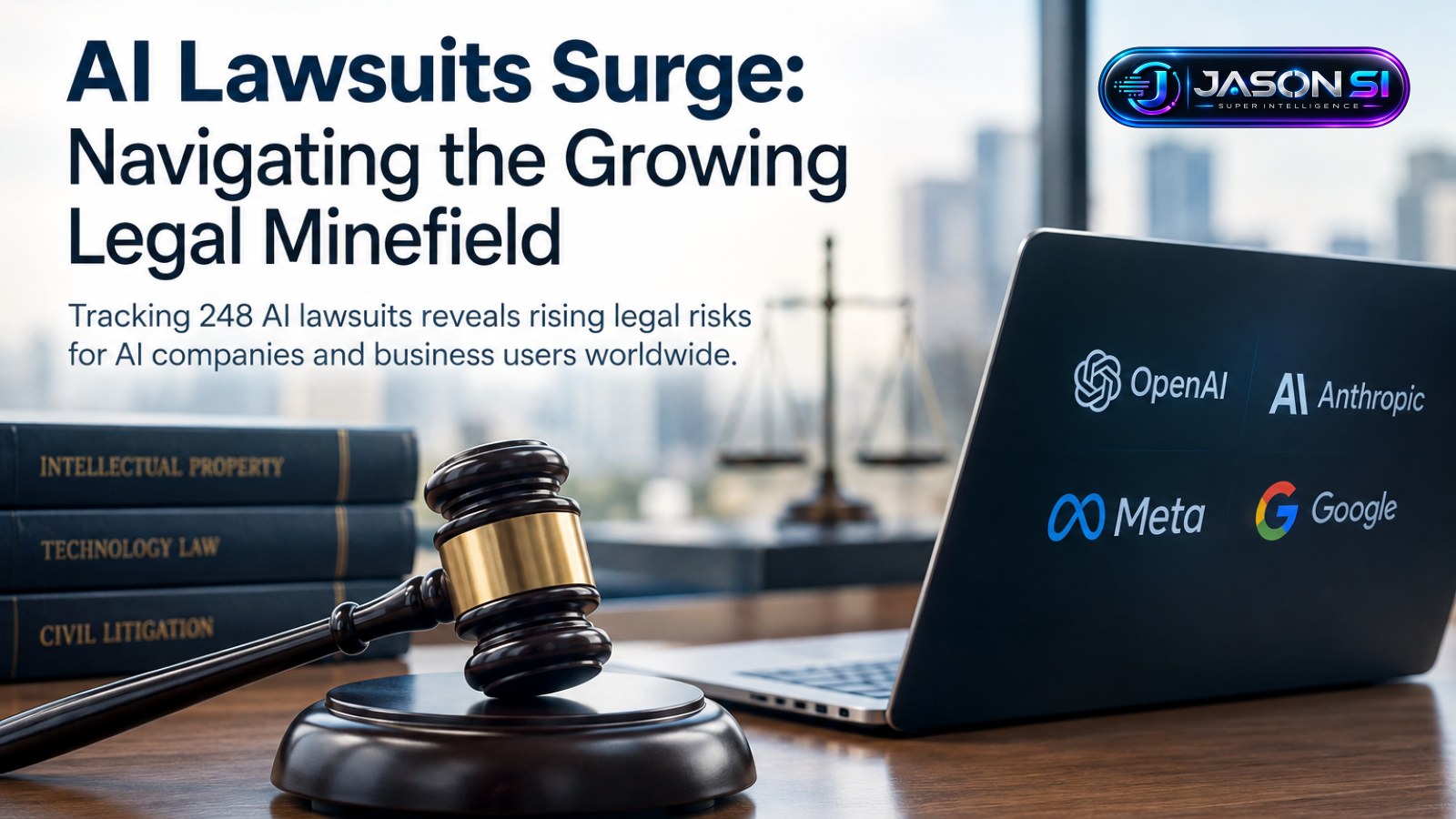AI Lawsuits Surge: Navigating the Growing Legal Minefield