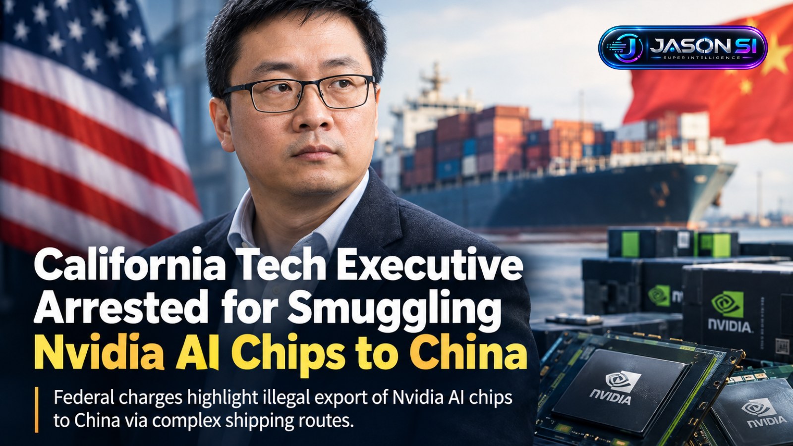 California Tech Executive Arrested for Smuggling Nvidia AI Chips to China