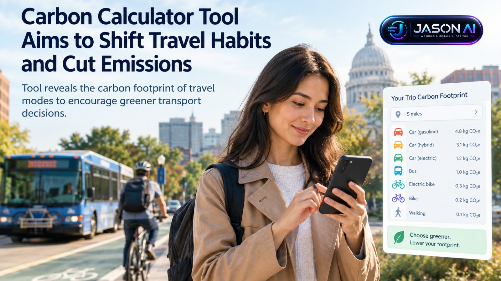 Carbon Calculator Tool Aims to Shift Travel Habits and Cut Emissions