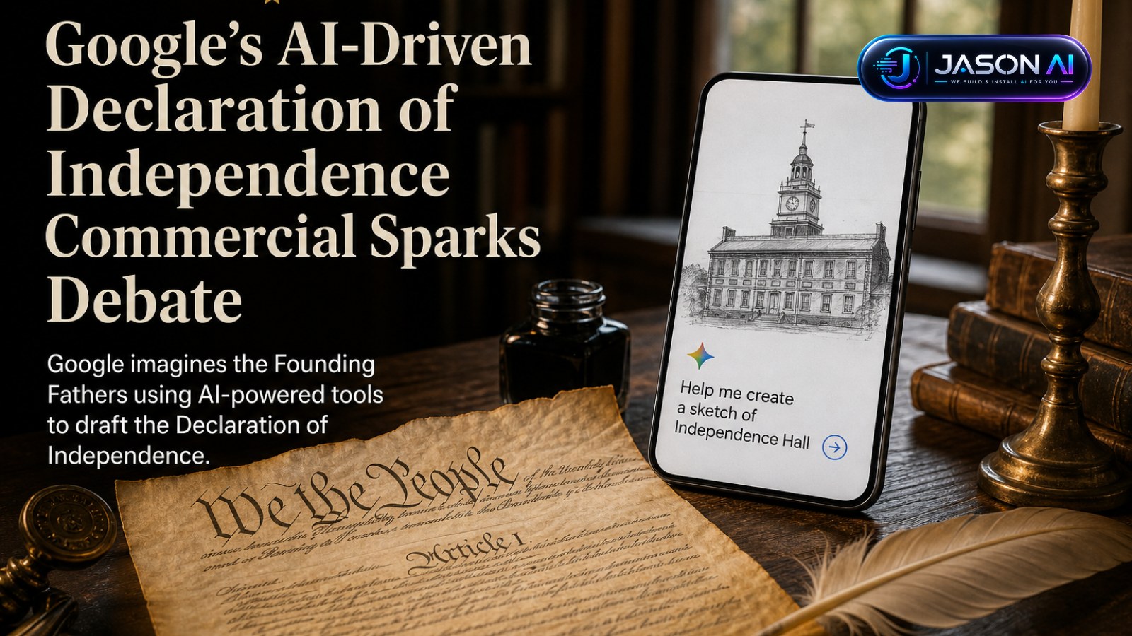 Google’s AI-Driven Declaration of Independence Commercial Sparks Debate