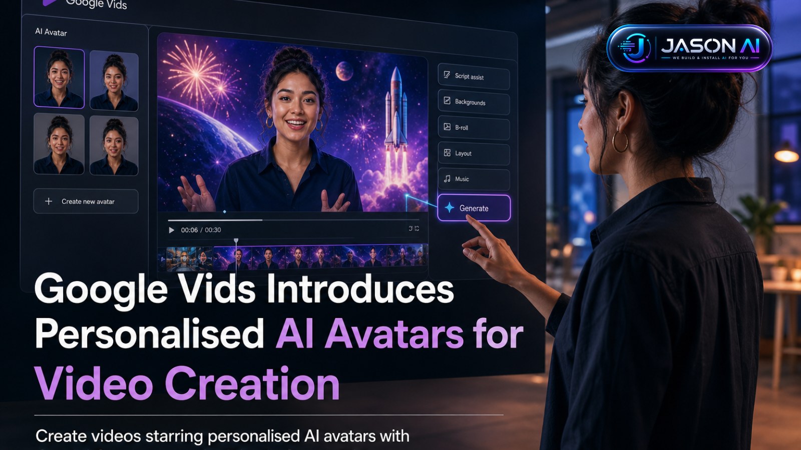 Google Vids Introduces Personalised AI Avatars for Video Creation