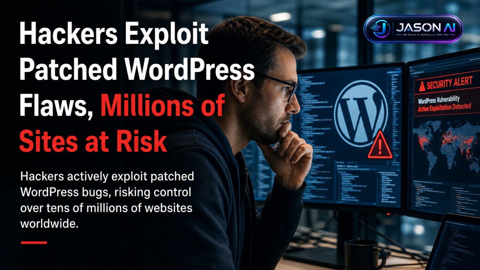 Hackers Exploit Patched WordPress Flaws, Millions of Sites at Risk