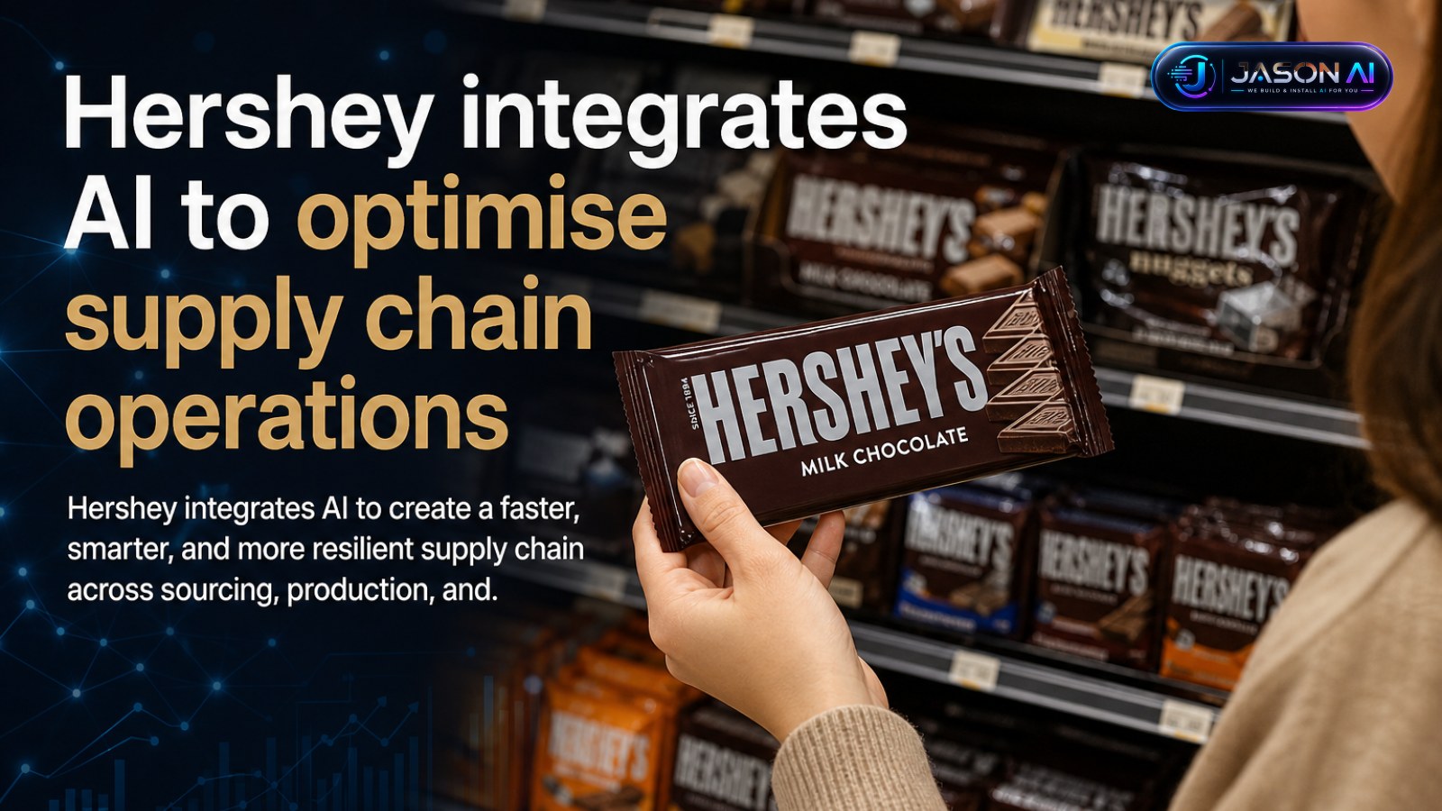 Hershey integrates AI to optimise supply chain operations