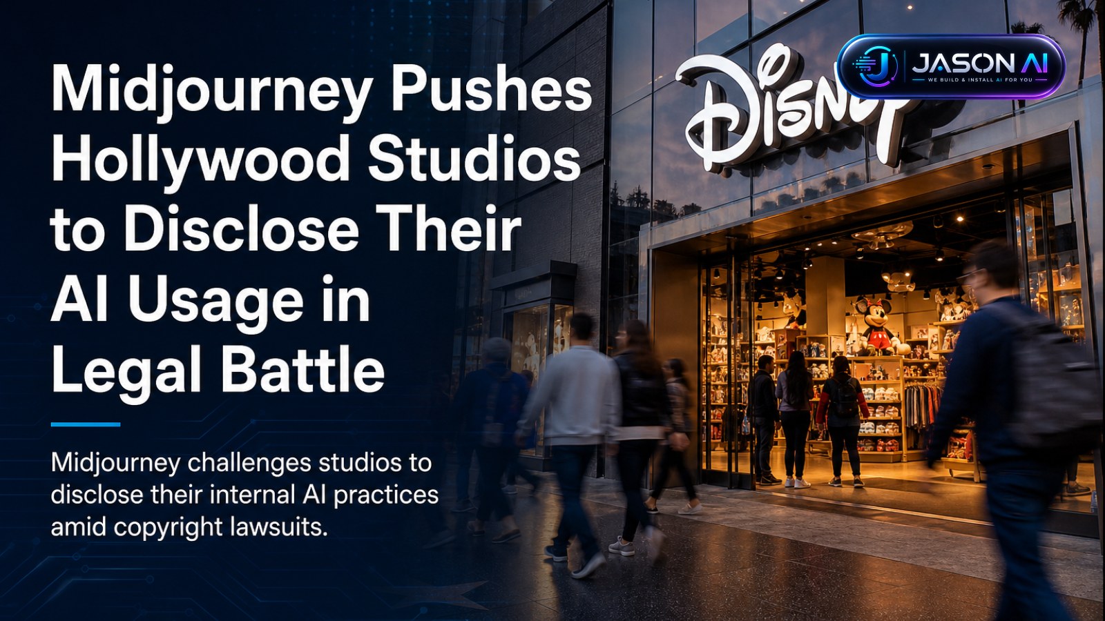 Midjourney Pushes Hollywood Studios to Disclose Their AI Usage in Legal Battle