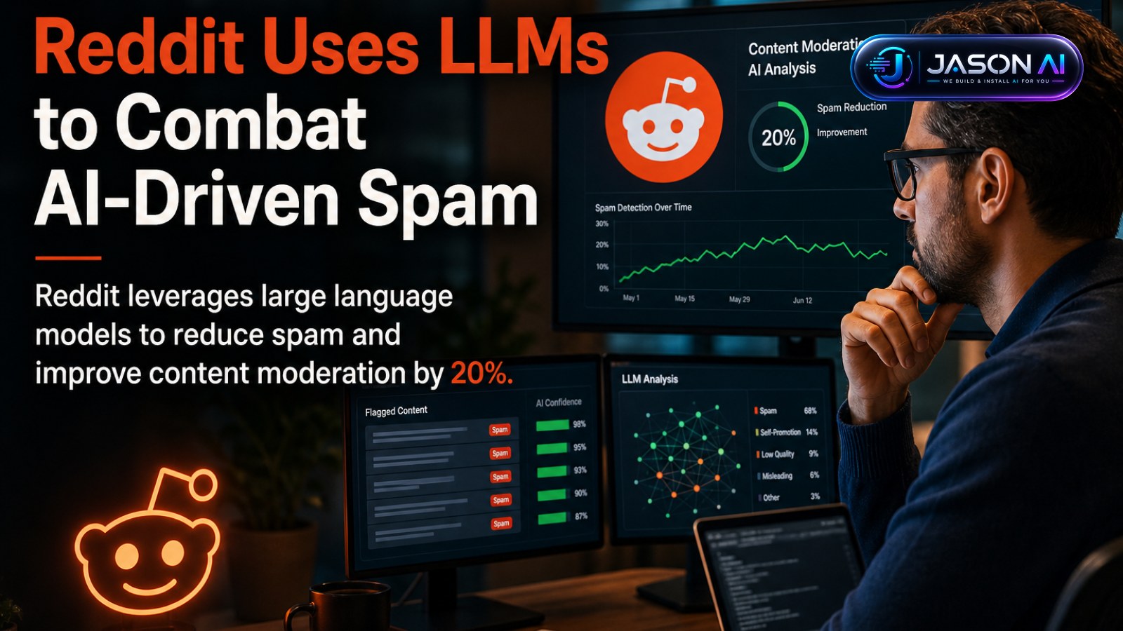 Reddit Uses LLMs to Combat AI-Driven Spam