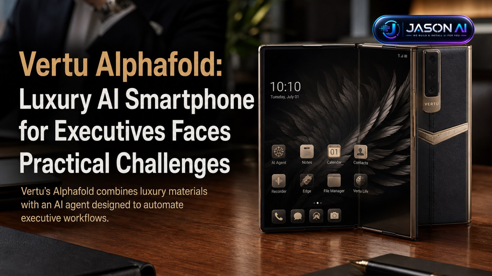 Vertu Alphafold: Luxury AI Smartphone for Executives Faces Practical Challenges