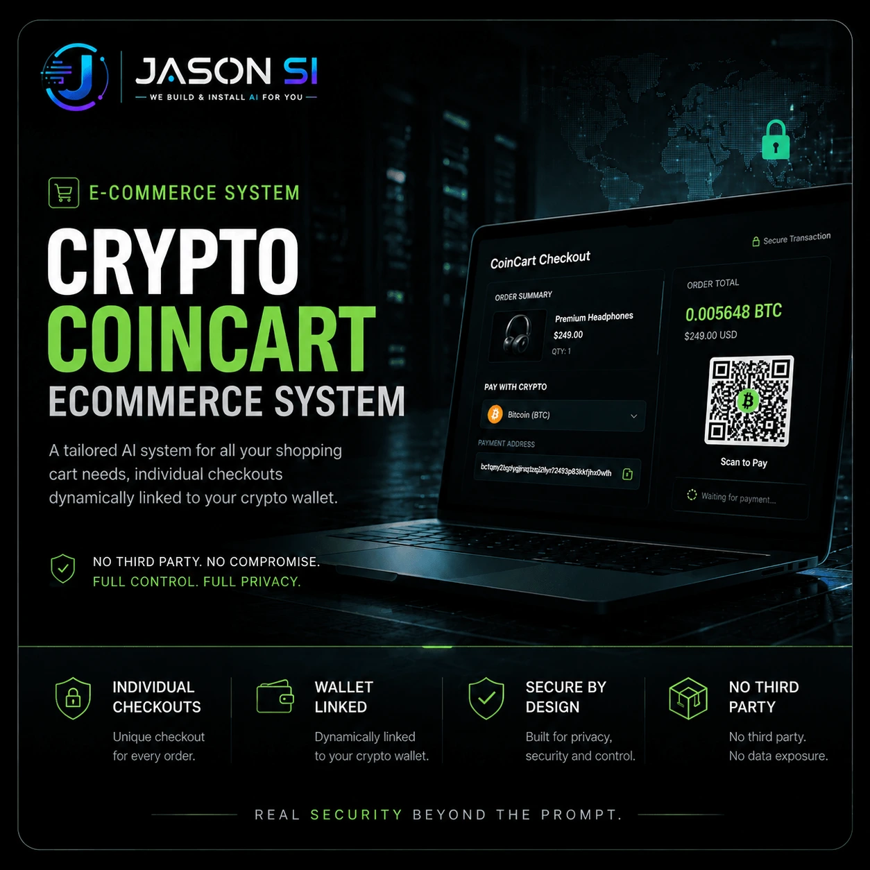 Crypto CoinCart Ecommerce System